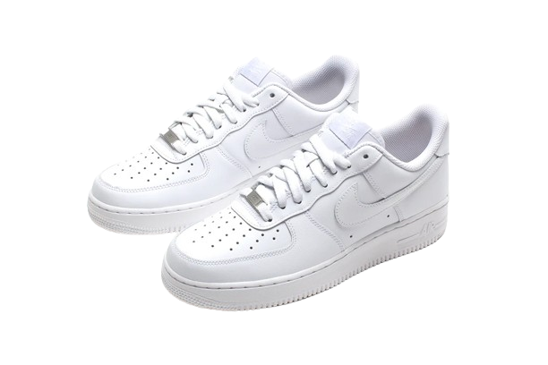 "N*KE" Airforce Shoe's WITH BOX - WHITE