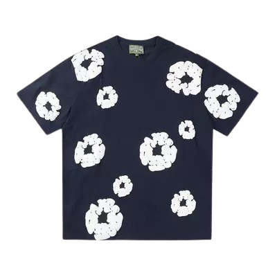 Denim Tear T'shirt - NAVY BLUE
