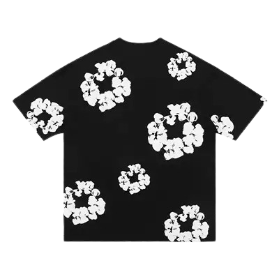 Denim Tear T'shirt - BLACK