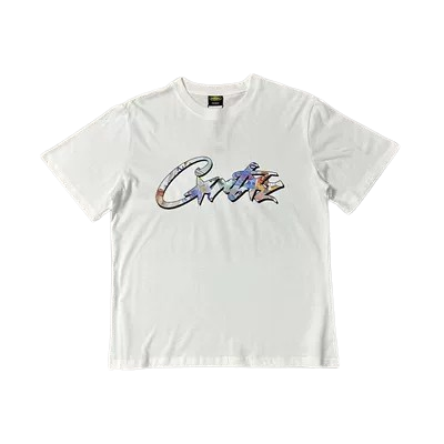 "CORTEIZ" Currency Style T'Shirt - WHITE