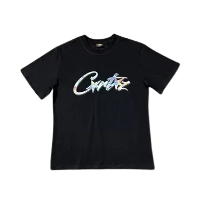 "CORTEIZ" Currency Style T'Shirt - BLACK