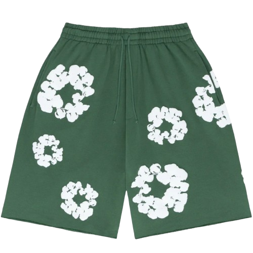 "DEN*M TEAR" Short's - GREEN
