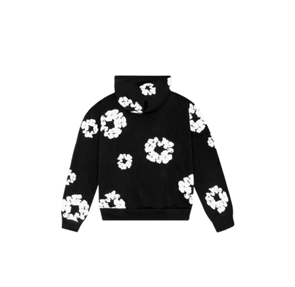 Denim Tear Hoodie - BLACK