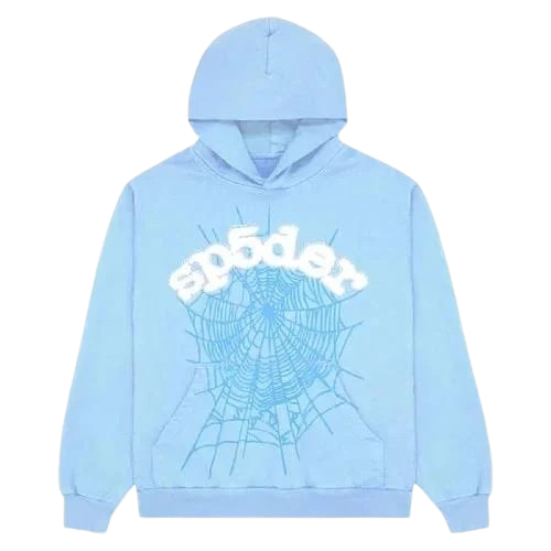 SP5DER Blue Hoodie